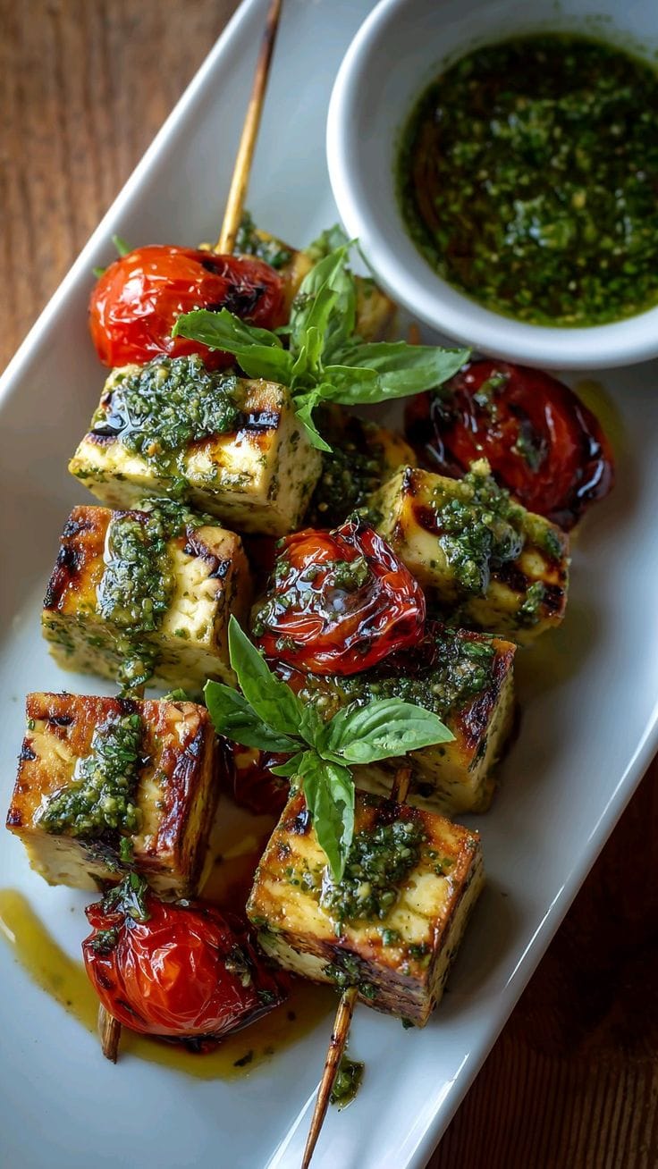 Cottage Cheese Skewers